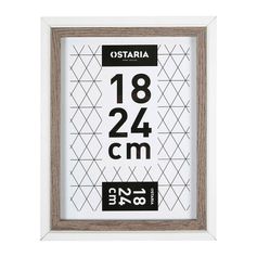 Cadre photo CALI bois foncé 18x24cm