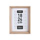 Cadre photo EMMA bois naturel 18x24cm
