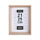 Cadre photo EMMA bois naturel 21x29.7cm