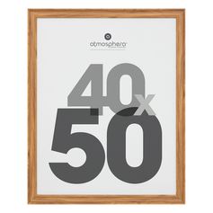 Cadre photo MAE marron 40x50cm