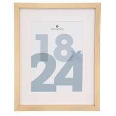 Cadre photo MANU bois or 18x24cm