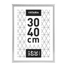 Cadre photo MARCO CLIP argenté 30x40cm