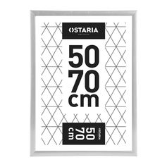 Cadre photo MARCO CLIP argenté 50x70cm