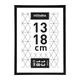 Cadre photo MARCO CLIP noir 13x18cm