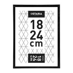 Cadre photo MARCO CLIP noir 18x24cm