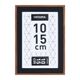 Cadre photo NINO noir bois 10x15cm
