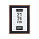Cadre photo NINO noir bois 21x29.7cm