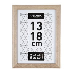 Cadre photo ONYX bois 13x18cm