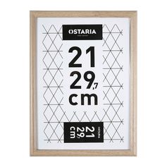 Cadre photo ONYX bois 21x29.7cm