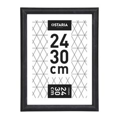 Cadre photo ONYX noir 24x30cm