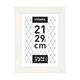 Cadre photo PAOLA blanc 21x29.7cm