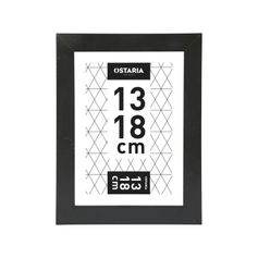 Cadre photo PAOLA noir 13x18cm