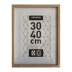 Cadre photo RITA bois naturel 30x40cm