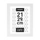 Cadre photo ZOE blanc 21x29.7cm