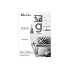 Cadre sous verre 18x24cm