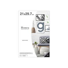 Cadre sous verre 21x29.7cm