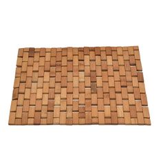 Caillebotis bambou antidérapant 45x45cm