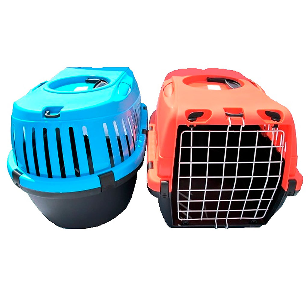 Caisse de transport plastique pour animaux 33.5x32x55cm