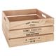 Caisse FACTORY bois 40x22x30cm