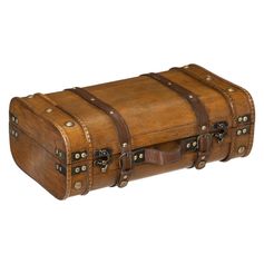 Cantine BRUCE bois marron 45x19x30cm