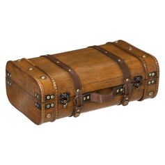 Cantine BRUCE bois marron 45x19x30cm