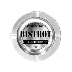 Cendrier métal bistrot D 13.5cm