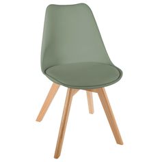 Chaise BAYA kaki 55x81x48cm