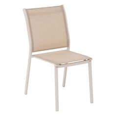 Chaise de jardin empilable ESSENTIA lin 46x61x88cm | HESPÉRIDE