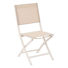 Chaise de jardin pliable ESSENTIA lin 57x45x90cm | HESPÉRIDE