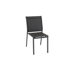 Chaise empilable ESSENTIA anthracite 46x61x87cm - HESPÉRIDE