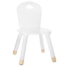 Chaise enfant DOUCEUR blanche D 60x43cm