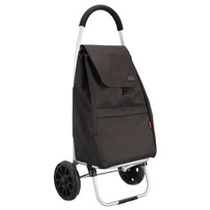 Chariot de course haut de gamme 2 roues noir