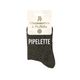Chaussettes paillettes pipelette noire pointure 36-42