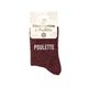 Chaussettes paillettes poulette bordeaux pointure 36-42