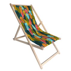 Chilienne amovible CALATEA matelassée motif feuilles 56x127x3.5cm