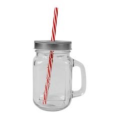 Chope limonade avec paille H 13.5cm