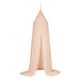 Ciel de lit en gaze de coton rose H 350cm