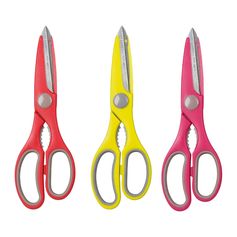 Ciseaux de cuisine plastique et inox H 21cm