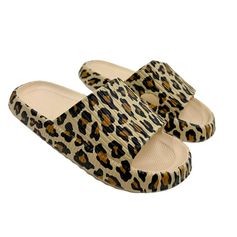 Claquettes femme léopard 36-41