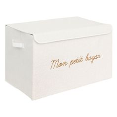 Coffre rangement bouclette 36x58cm