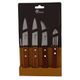 Coffret de 4 couteaux manche bois