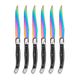 Coffret de 6 couteaux lame irisée