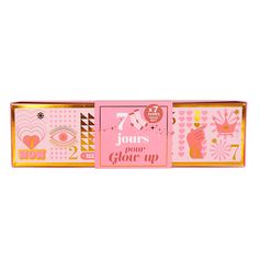 Coffret GLOW UP 7 chaussettes pailletées à message 36 - 41