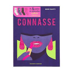 Coffret livre connasse 4 chaussettes pailletées à message 36 - 41
