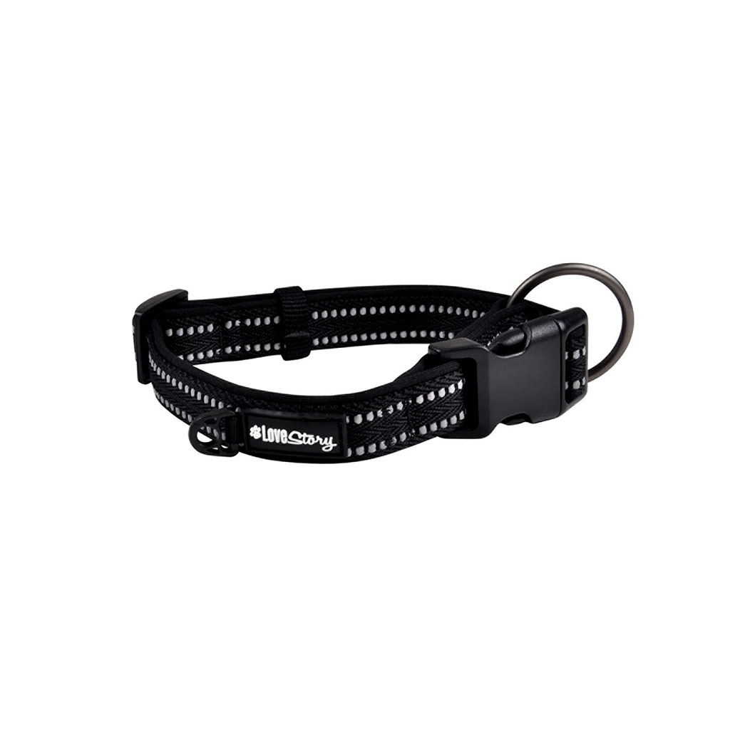Collier chien expert noir taille S