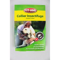 Collier insectifuge pour chien 60x0.8x0.4cm
