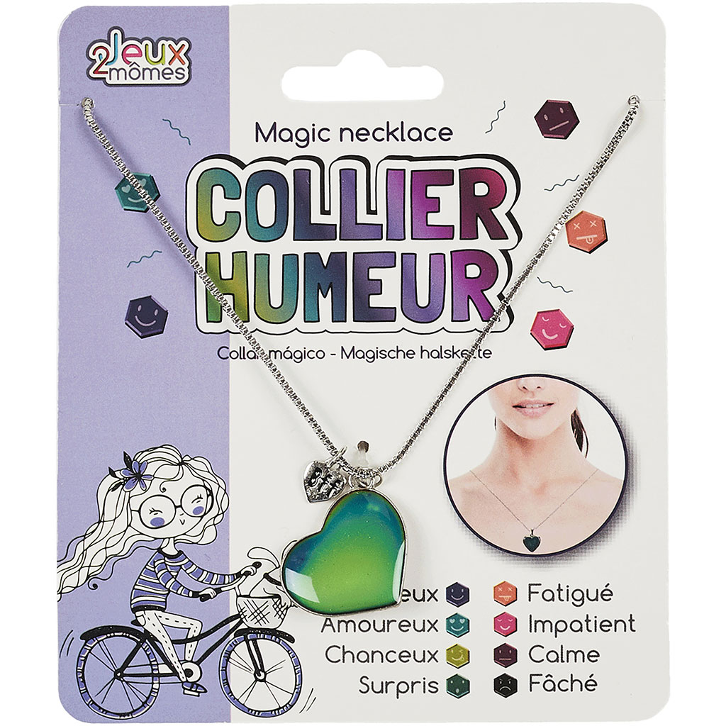 Collier magique changement de couleur humeur