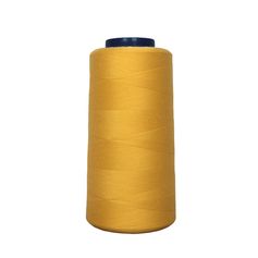 Cône de fil polyester jaune 2743m