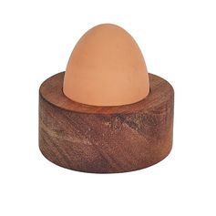 Coquetier acacia 6.5x3x6.5cm