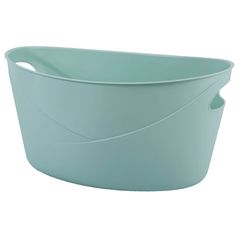 Corbeille à linge FLORA verte 12L